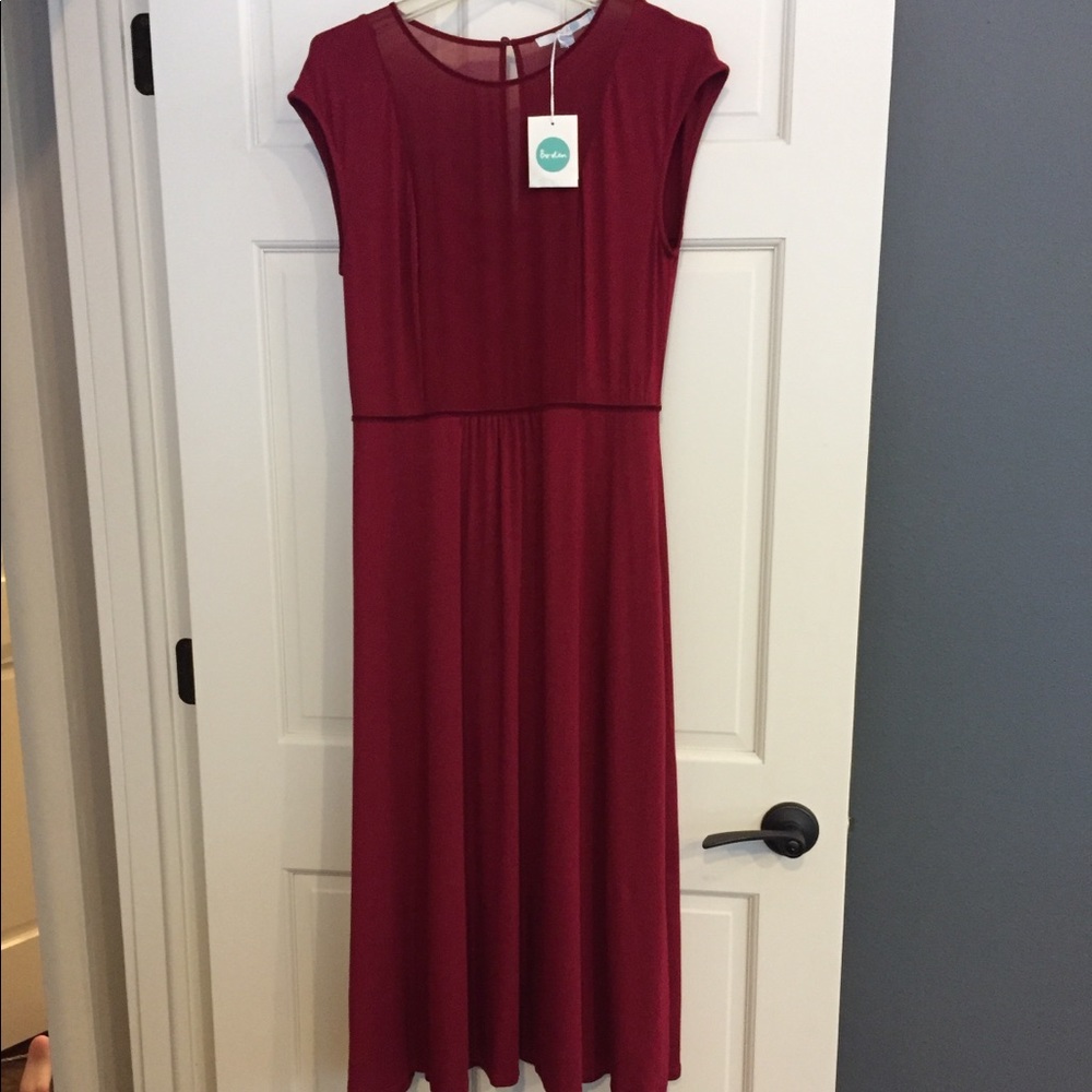 Holiday red Boden dress, NWT, 8